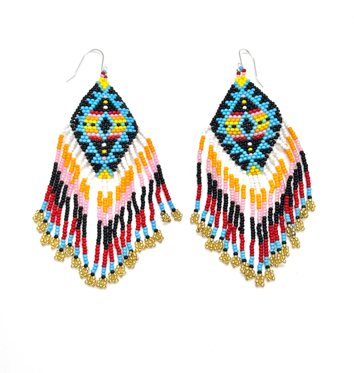 Sunrise Fringe Earrings image 0