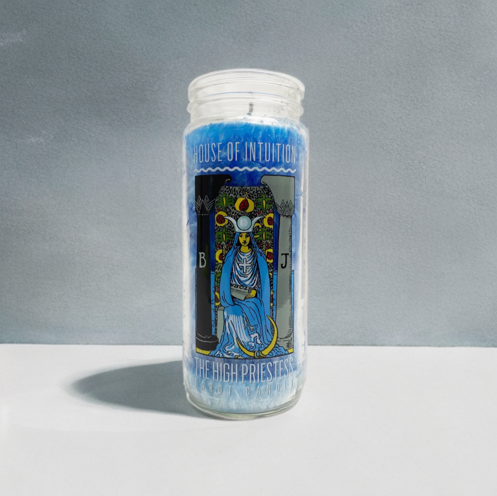 The High Priestess Major Arcana Magic Candle