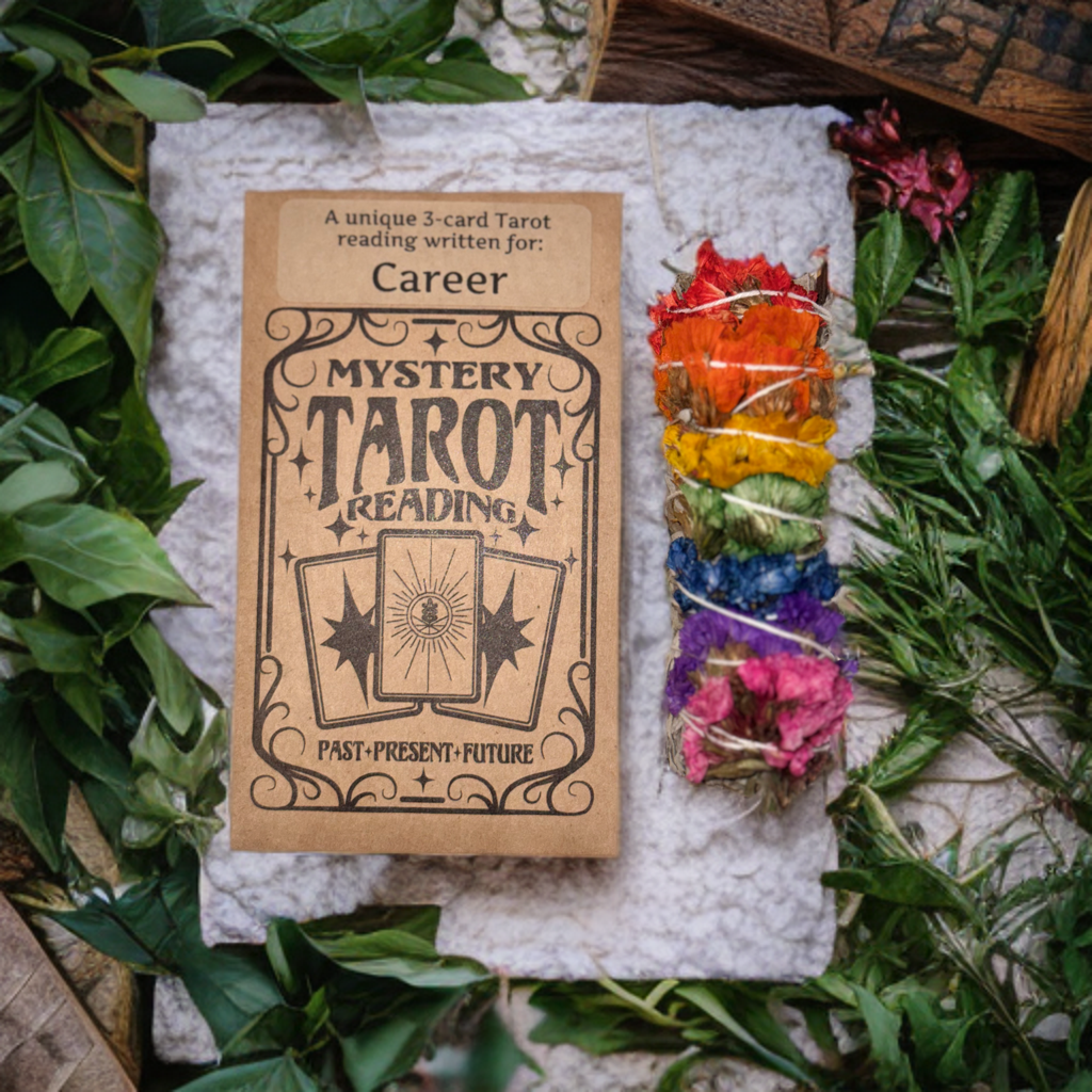 Chakra Alignment Ritual – 7 Chakra Sage & Tarot Reading Set