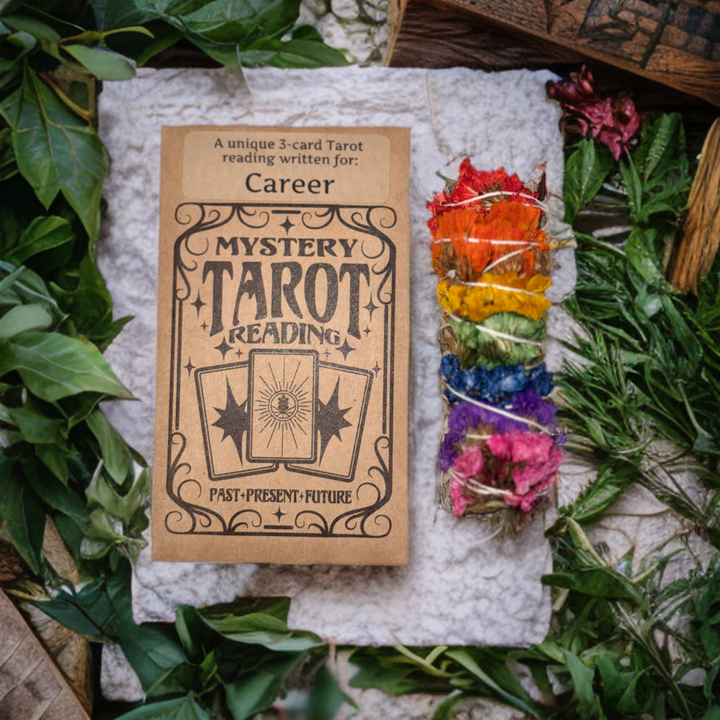 Chakra Alignment Ritual – 7 Chakra Sage & Tarot Reading Set