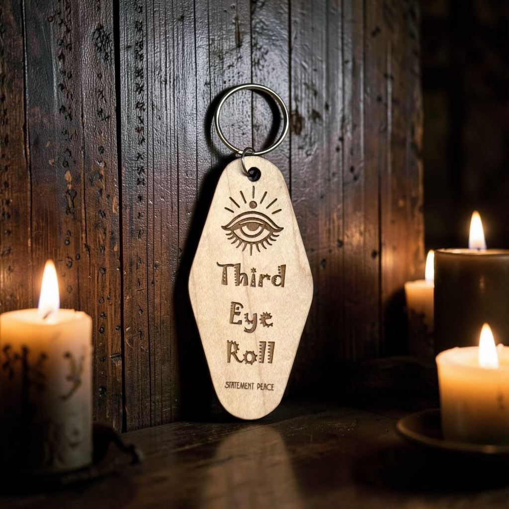 Third Eye Roll Keychain