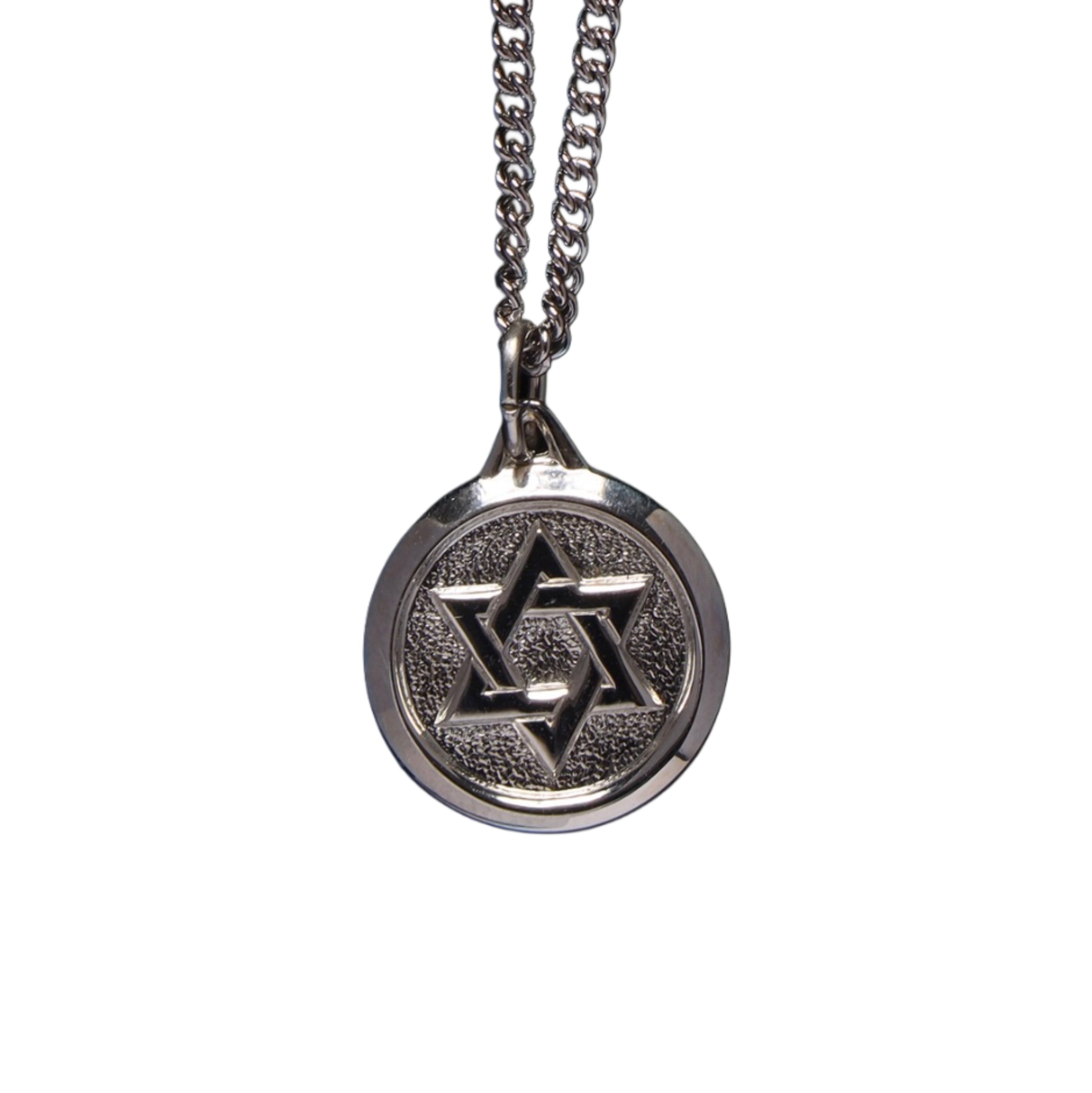 Sterling Silver Star of David Necklace