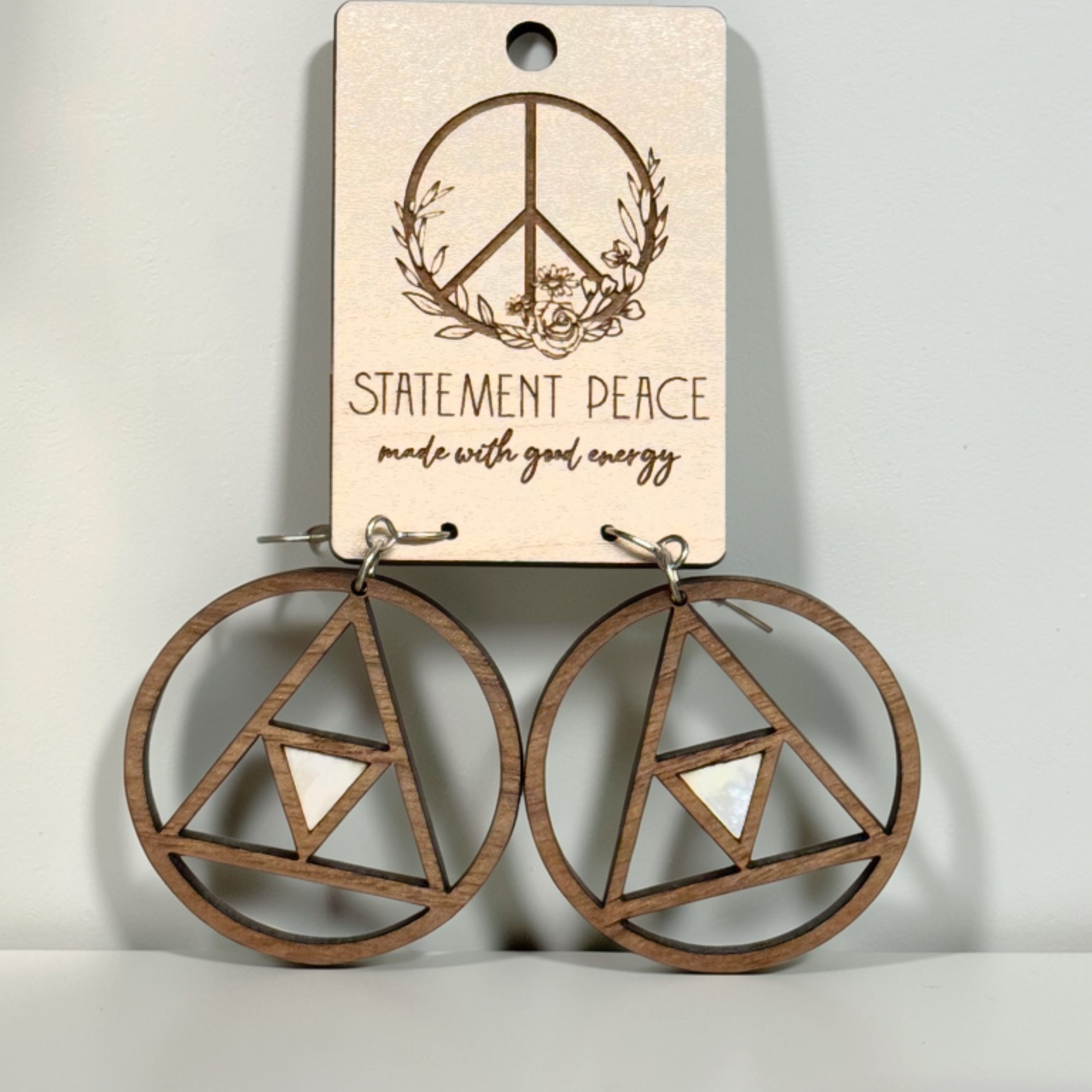 Geometric Hoop Earrings
