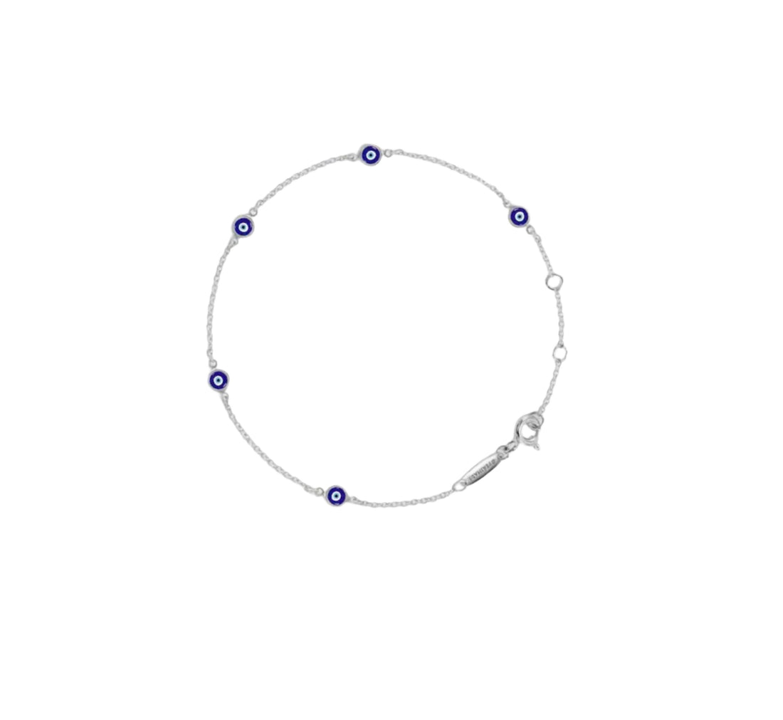 Turkish Evil Eye Nazar Charm Bracelet