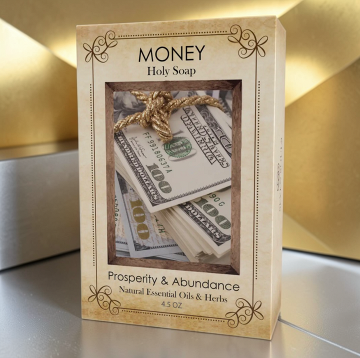 Money Holy Soap – Prosperity & Abundance Ritual Bar