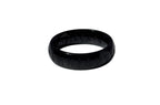 Black Vintage Viking Text Luxen Rune Ring image 1