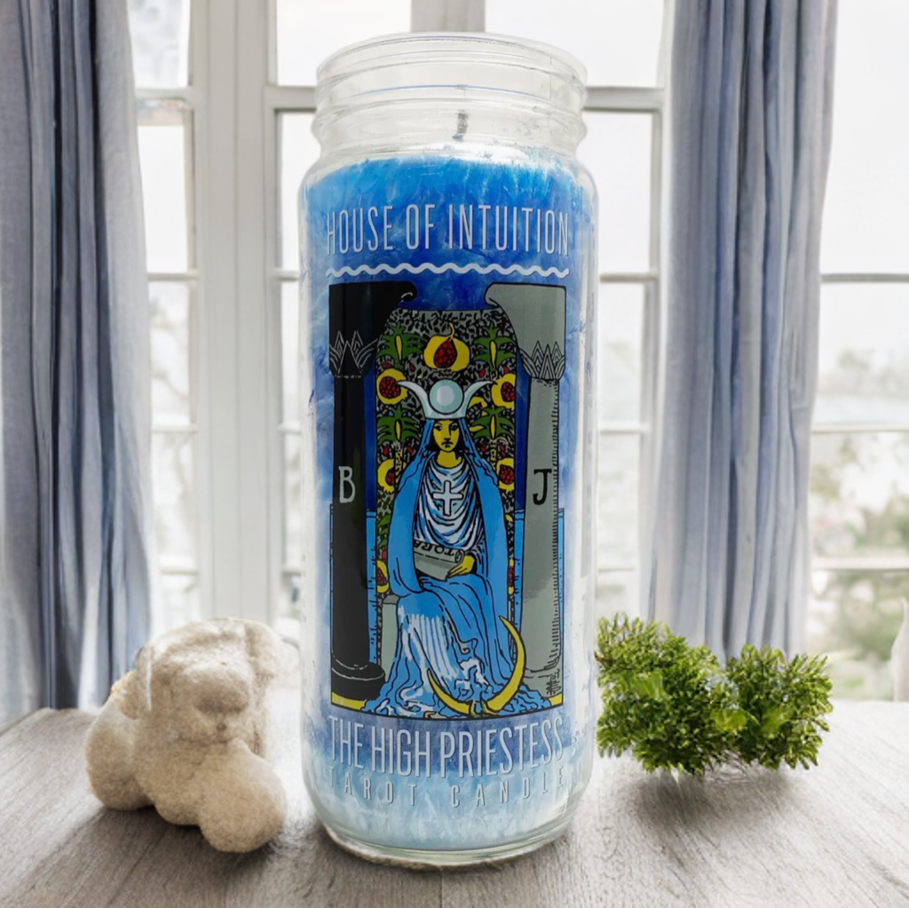 The High Priestess Major Arcana Magic Candle