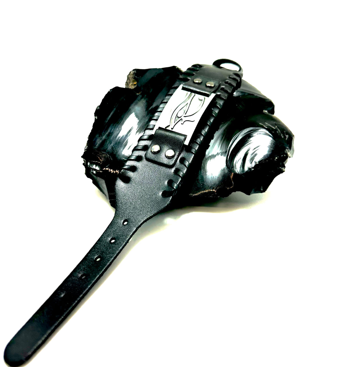 Eye of Horus Silver Black Bracelet image 0