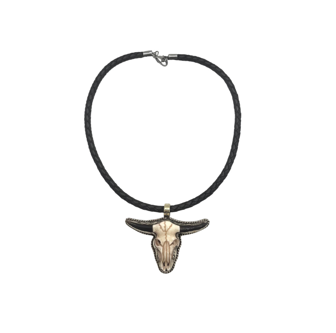 Cow Skull Necklace image 0