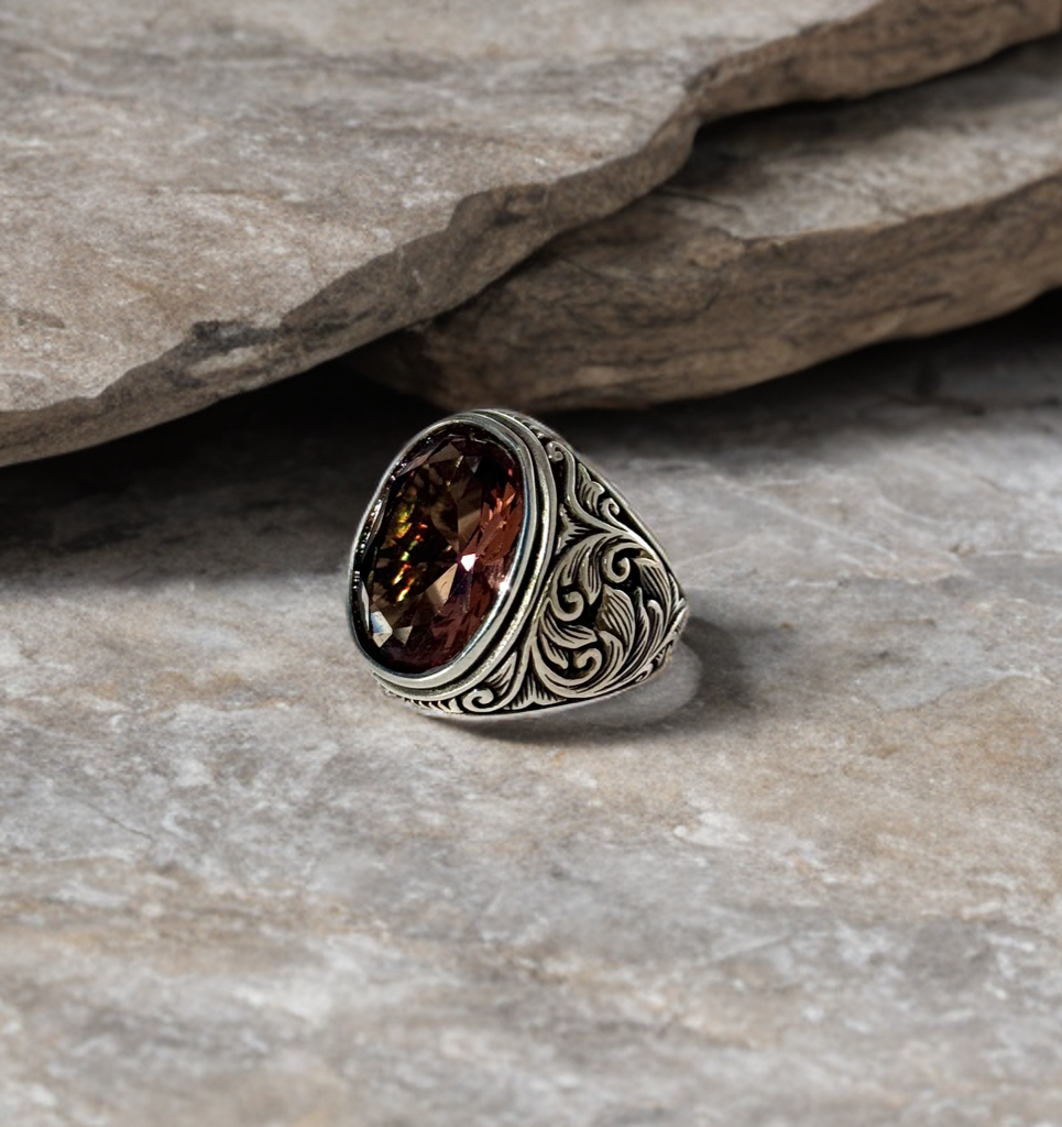 Turkish Diaspore (Zultanite) Sterling Silver Ring