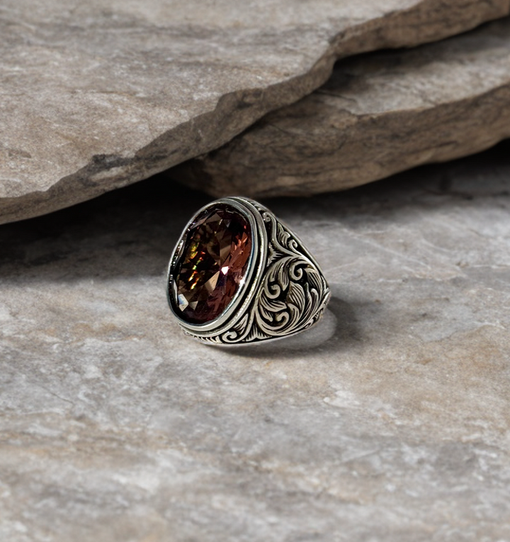 Turkish Diaspore (Zultanite) Sterling Silver Ring