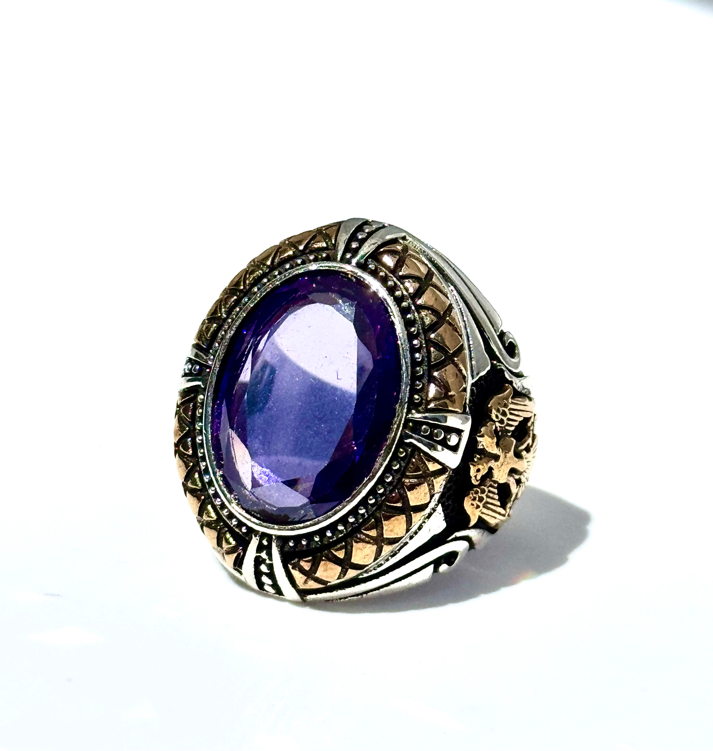 Amethyst Ring |Sterling Silver image 2