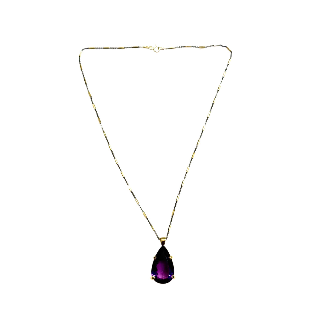 Royal Serenity Amethyst Pendant