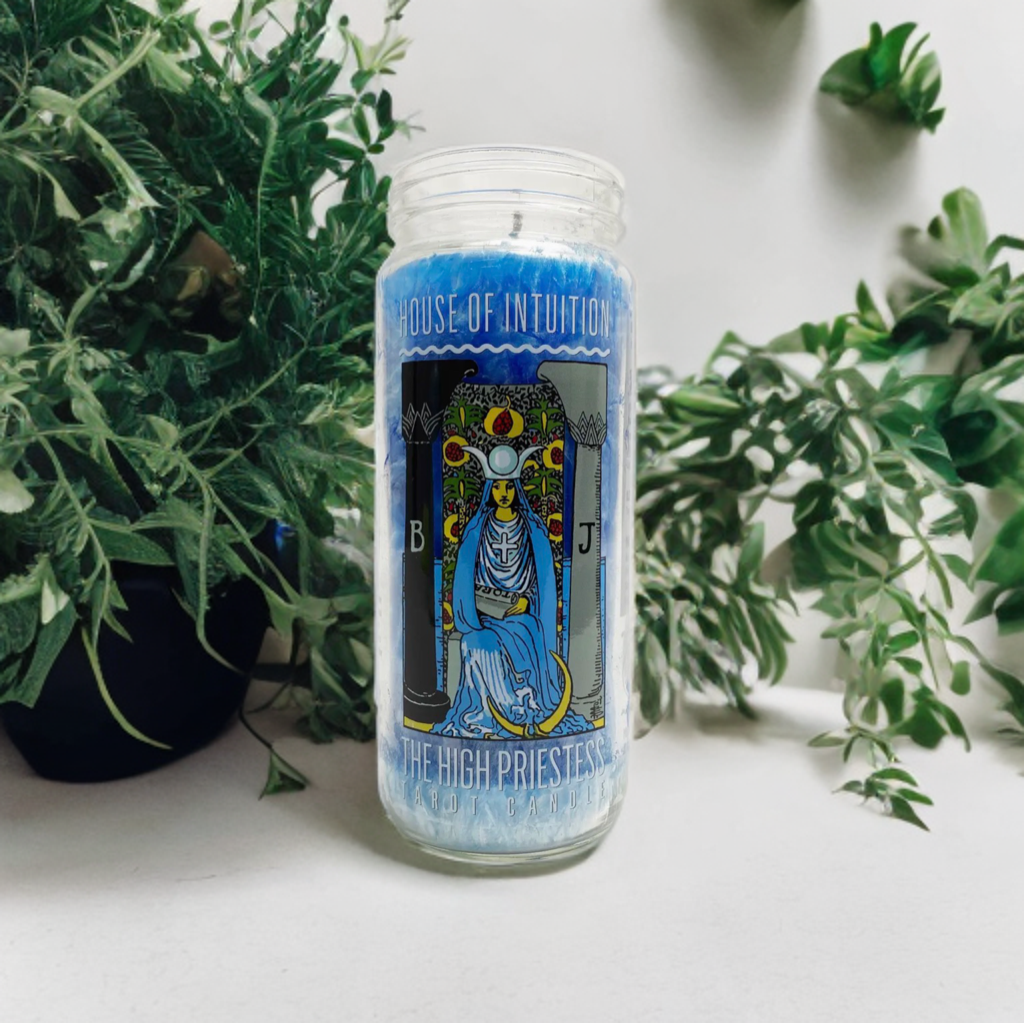 The High Priestess Major Arcana Magic Candle