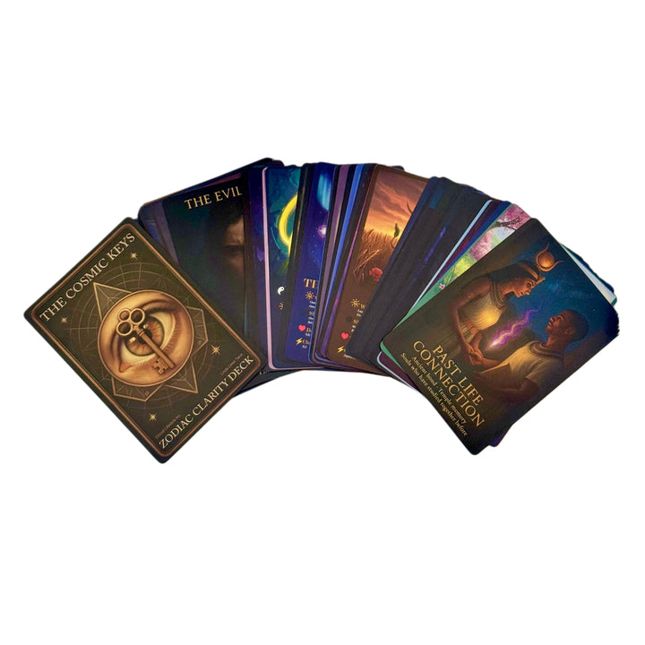 The Cosmic Keys Zodiac Clarity Deck (Jumbo Size)