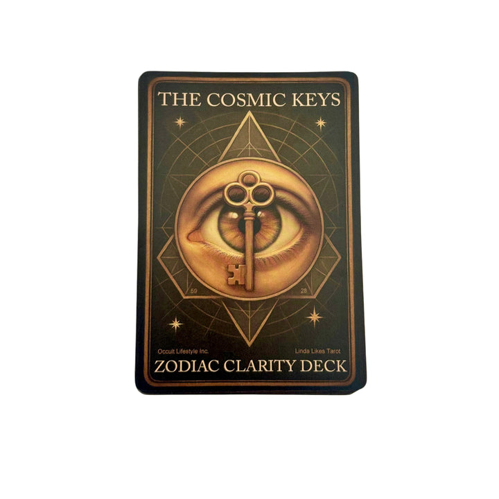 The Cosmic Keys Zodiac Clarity Deck (Jumbo Size)