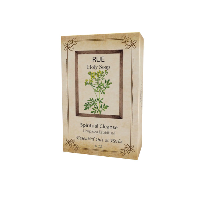 Rue Holy Soap – Spiritual Cleanse & Protection Ritual Bar