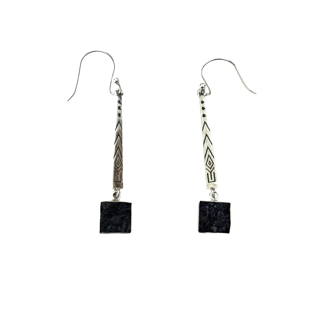 Black Tourmaline Sister Venus Earrings