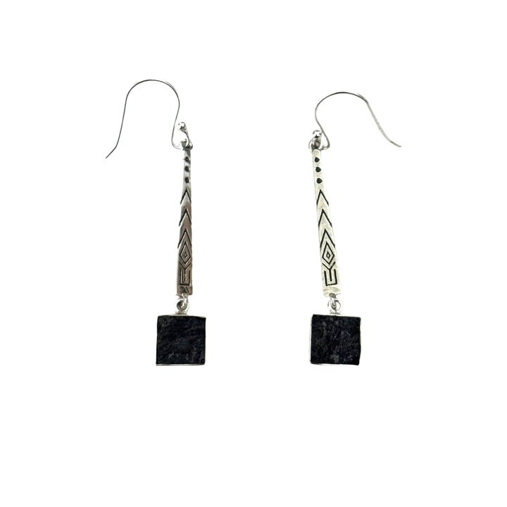 Black Tourmaline Sister Venus Earrings