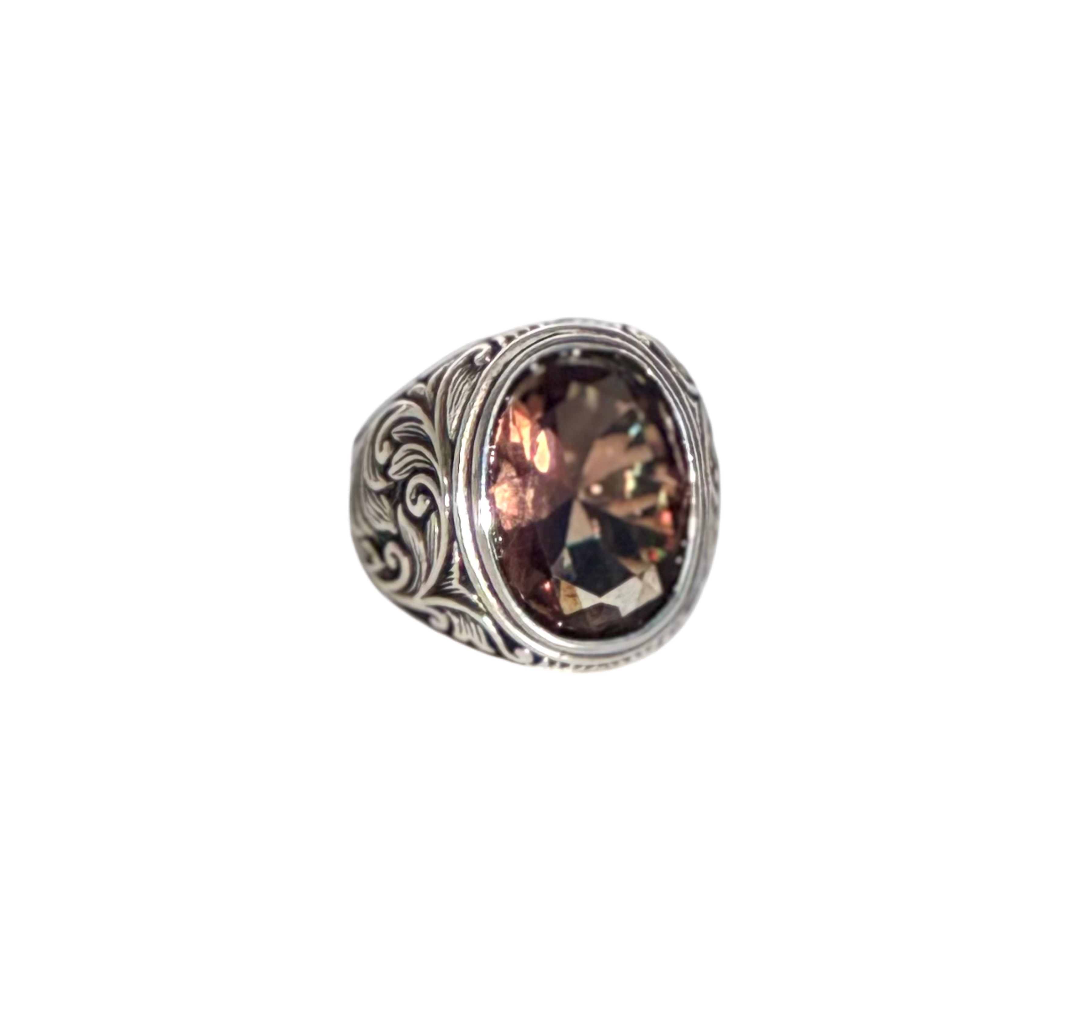 Turkish Diaspore (Zultanite) Sterling Silver Ring