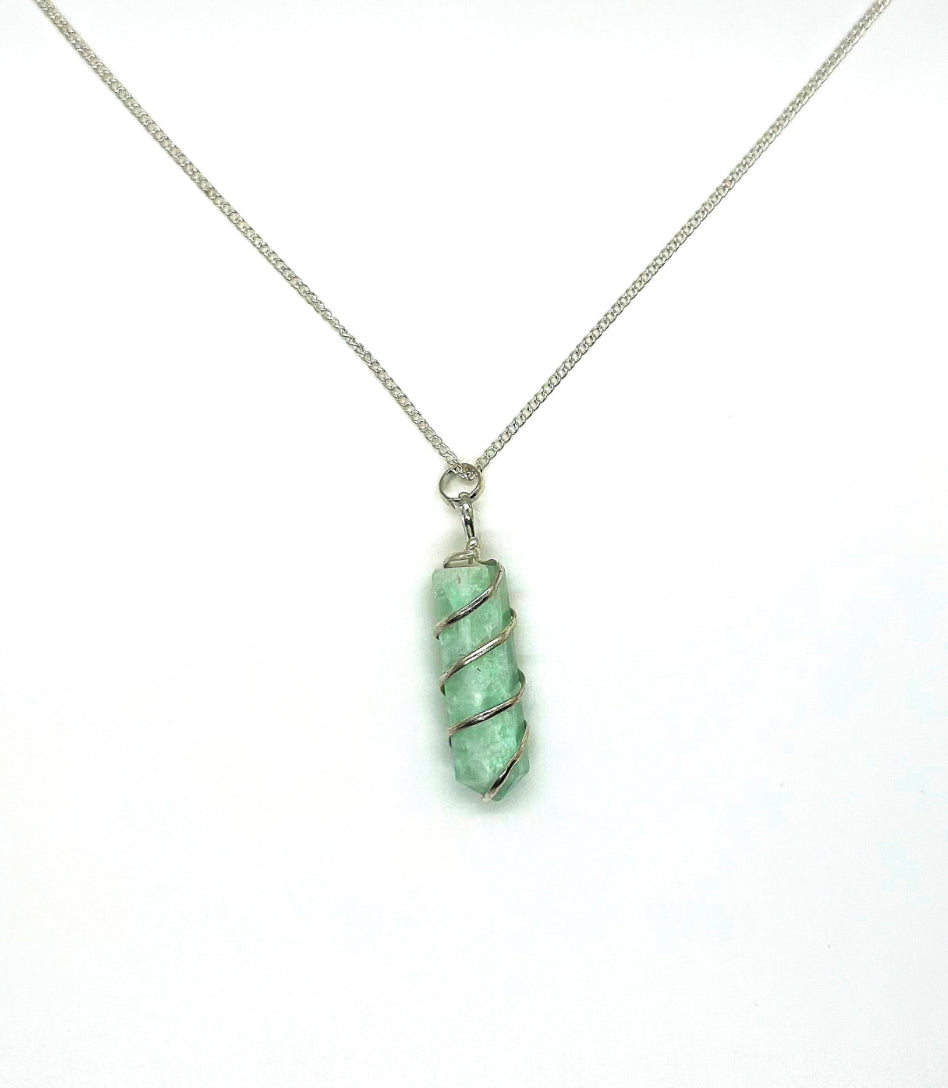 Amazonite Spiral Necklace image 0