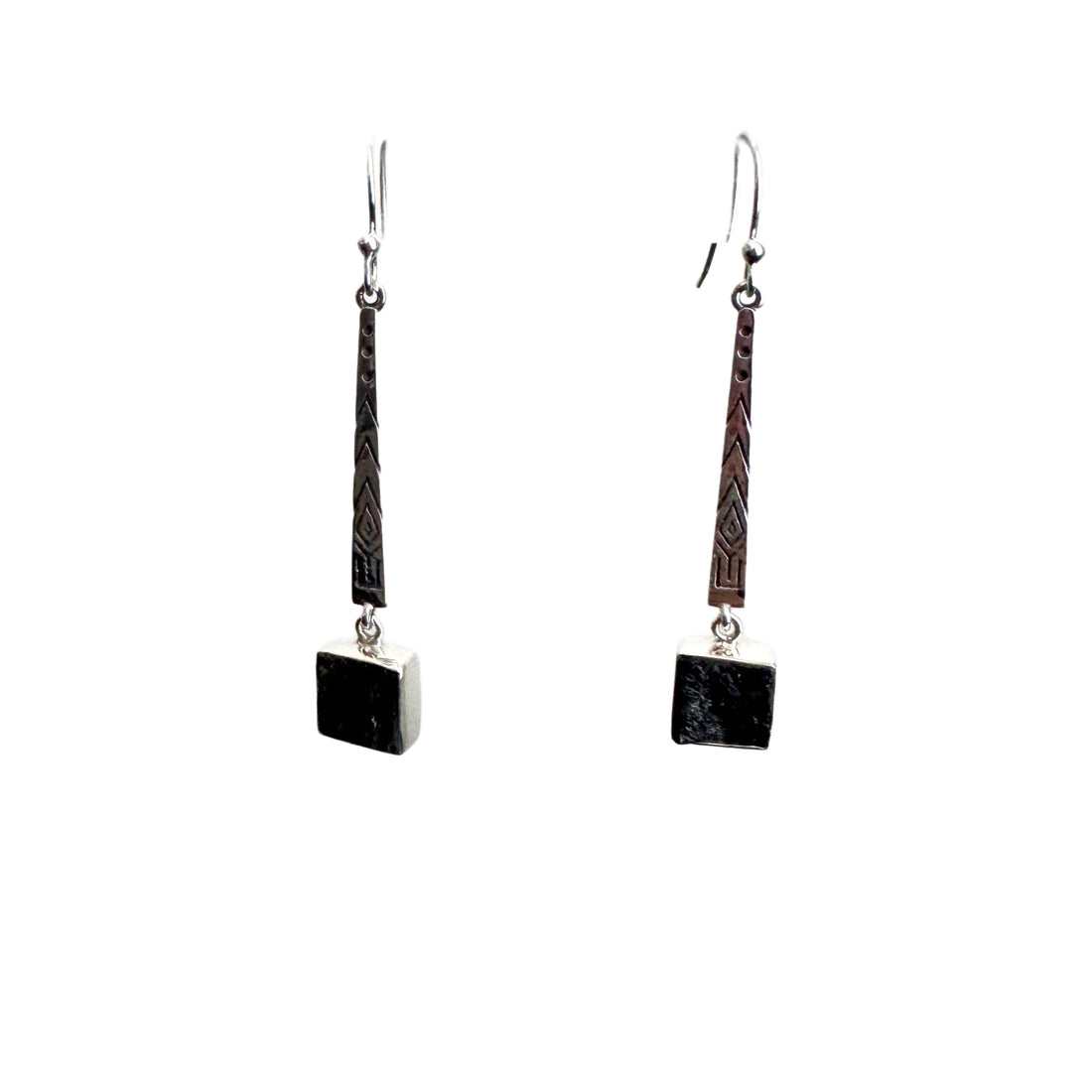Black Tourmaline Sister Venus Earrings