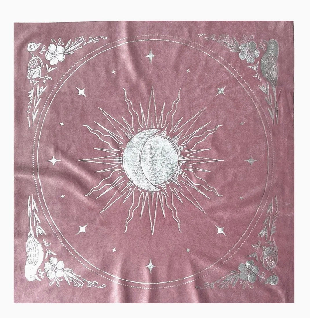 Golden Union Velvet Altar Cloth