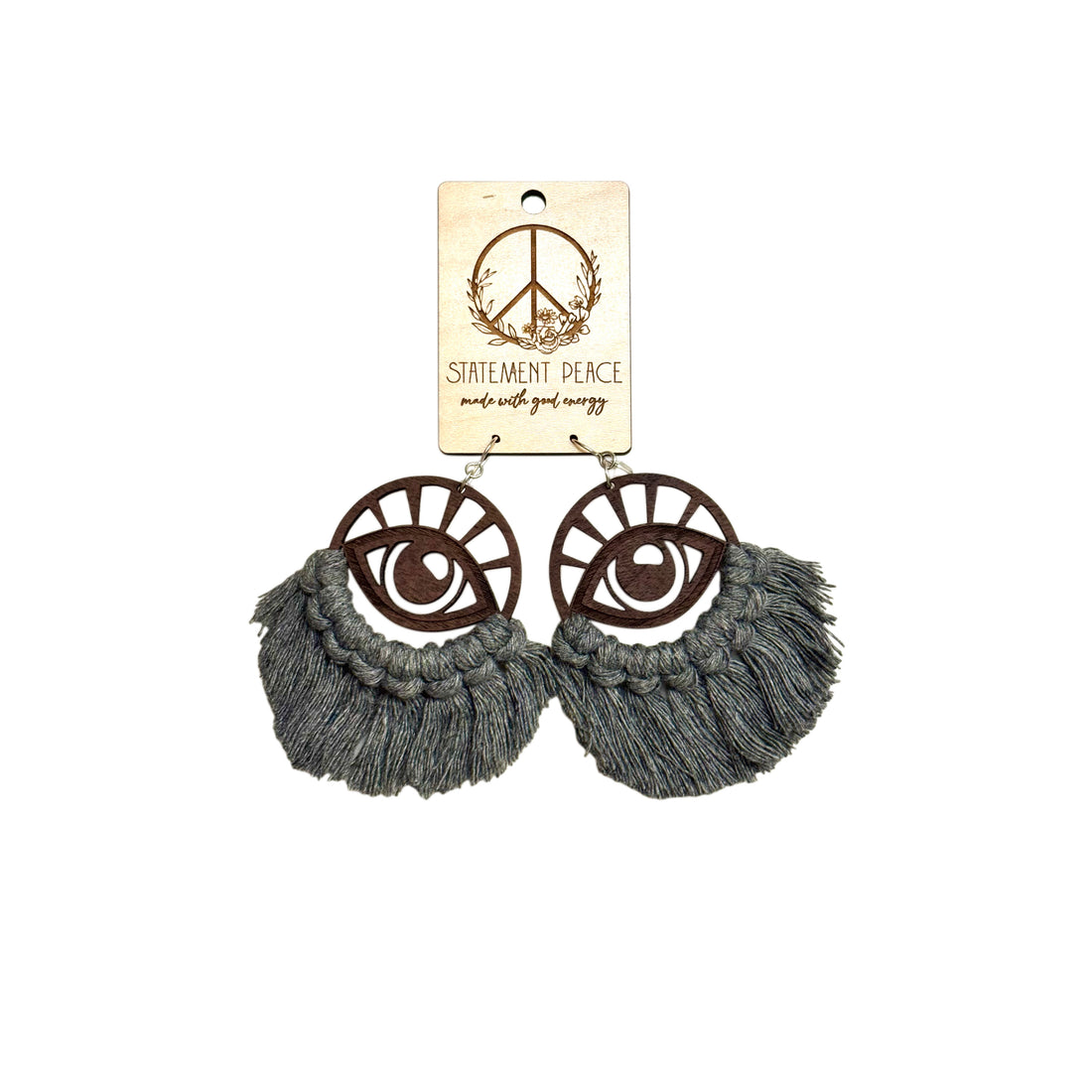 Universal Eye Fringe Earrings
