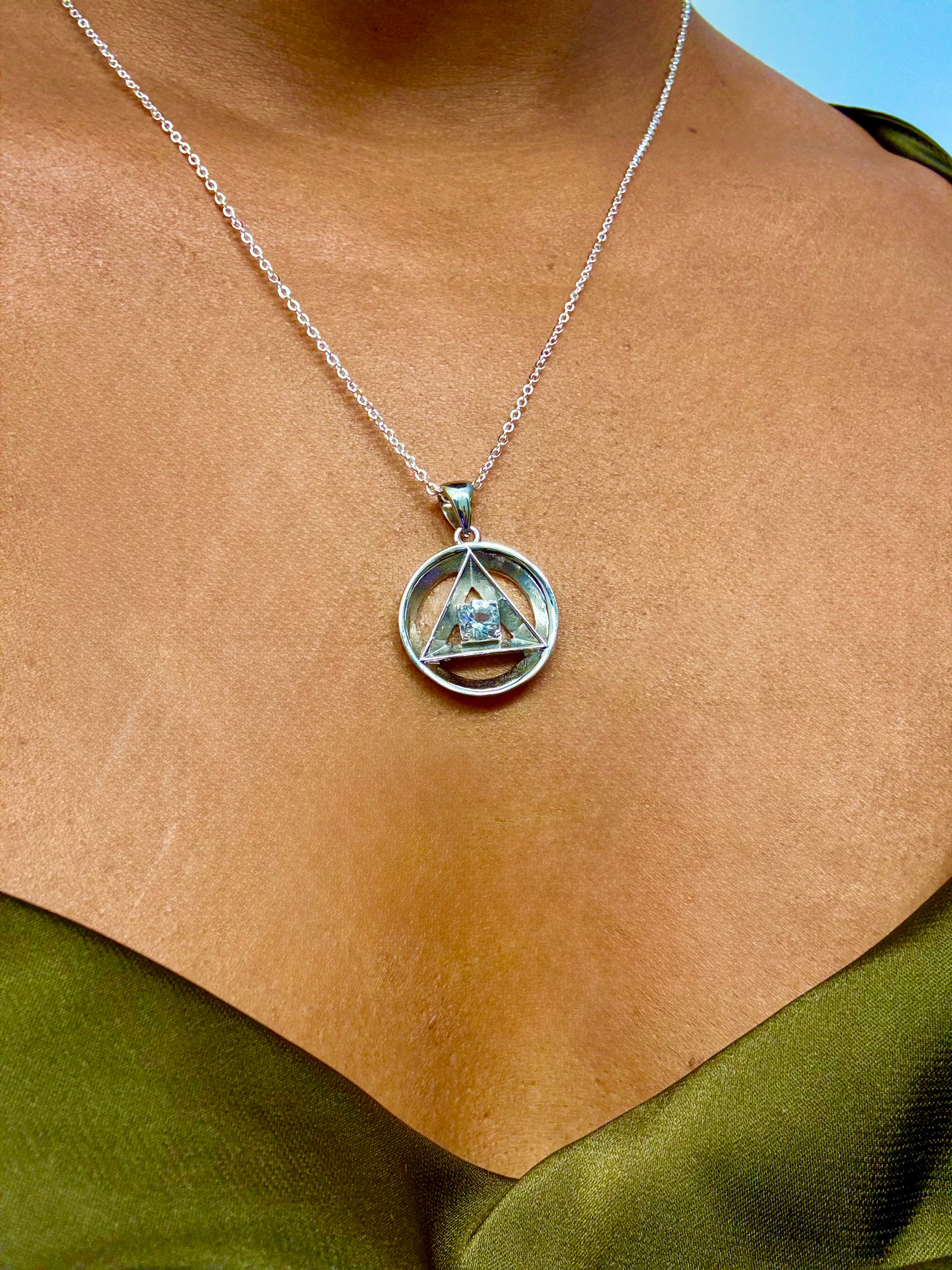 Alchemy Stone Necklace| Herkimer