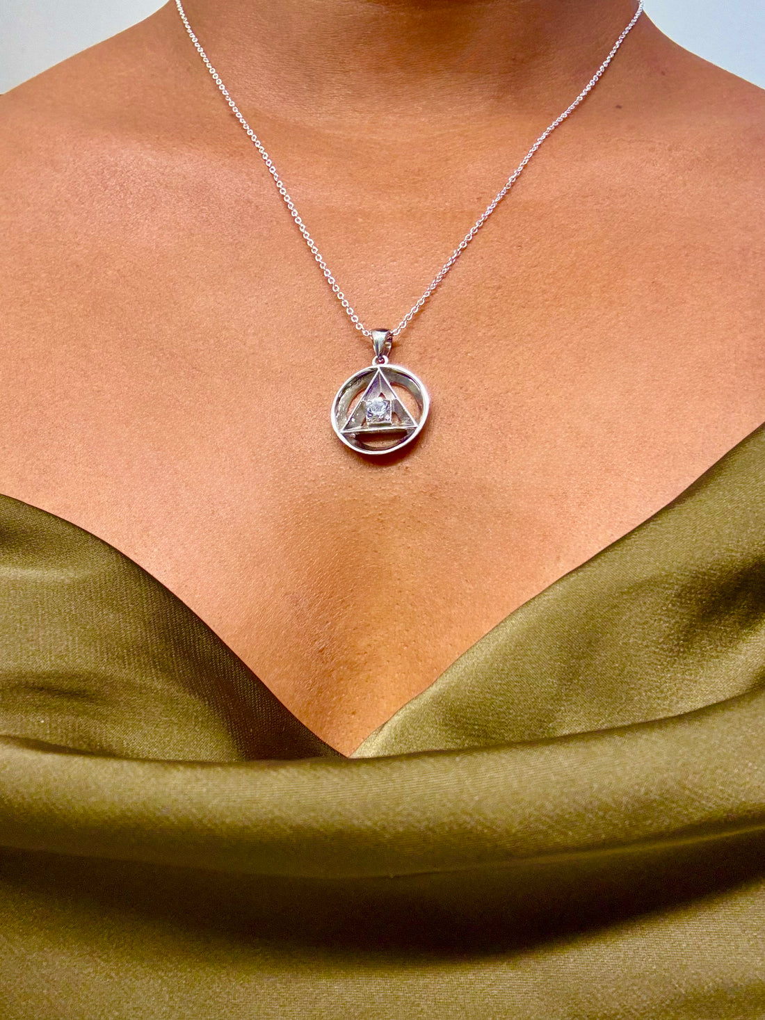 Alchemy Stone Necklace| Herkimer