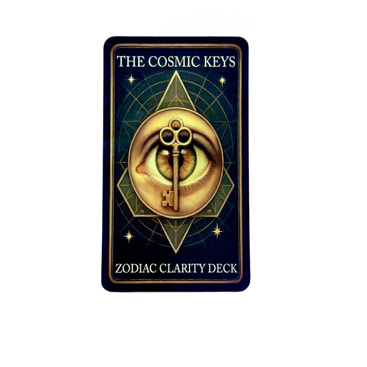 The Cosmic Keys Zodiac Clarity Deck| Astrology, Life Path Oracle, Chinese Zodiac & Archetype Deck