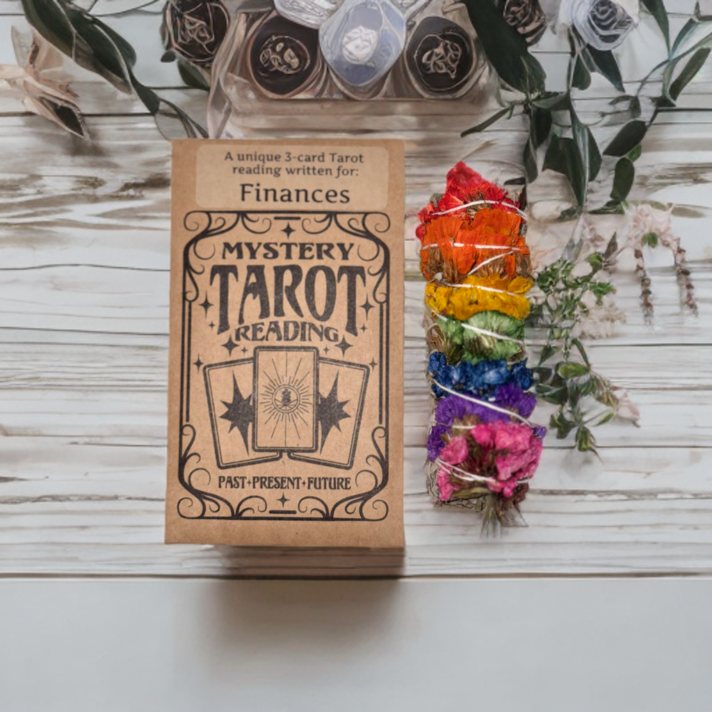 Chakra Alignment Ritual – 7 Chakra Sage & Tarot Reading Set