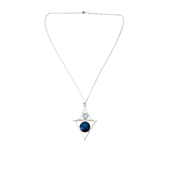 Mystic Element Necklace– Enlightening Labradorite & Moonstone