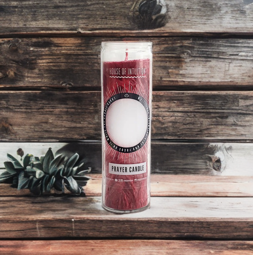 Red "Write-Your-Own-Prayer" Candle - Love
