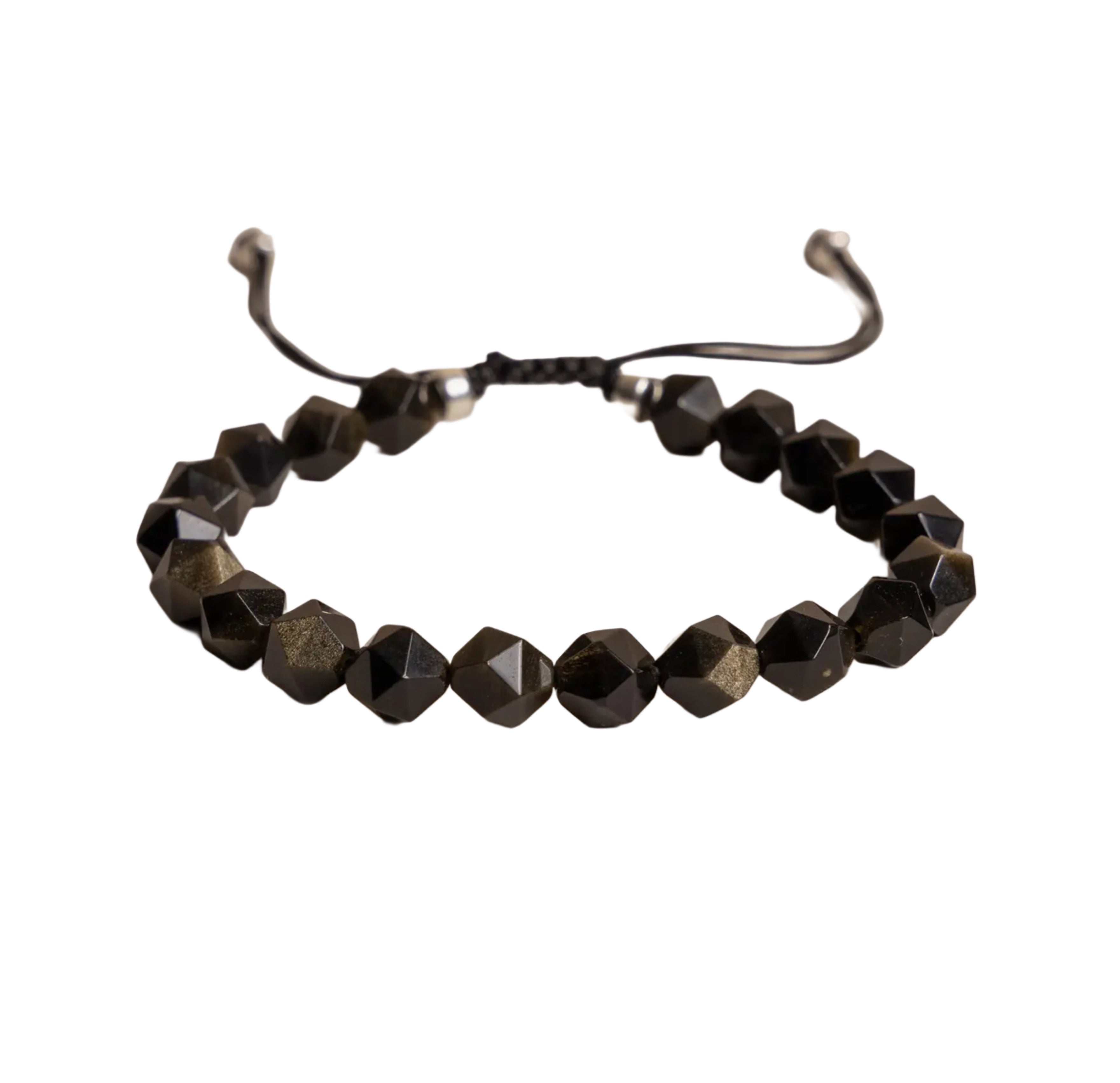 Golden Obsidian Men’s Bracelet