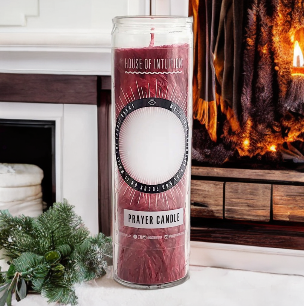 Red "Write-Your-Own-Prayer" Candle - Love