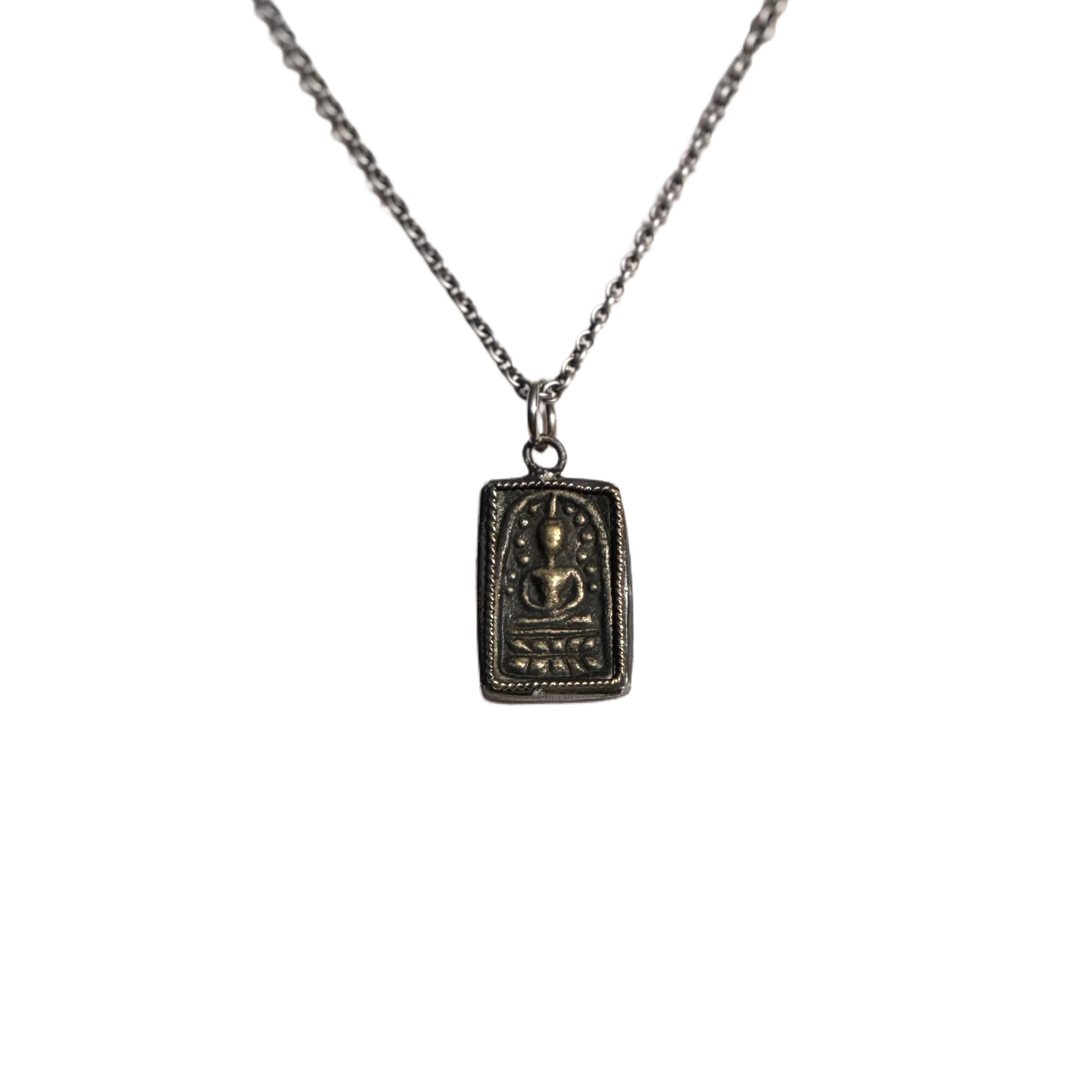 Meditating Buddha Necklace