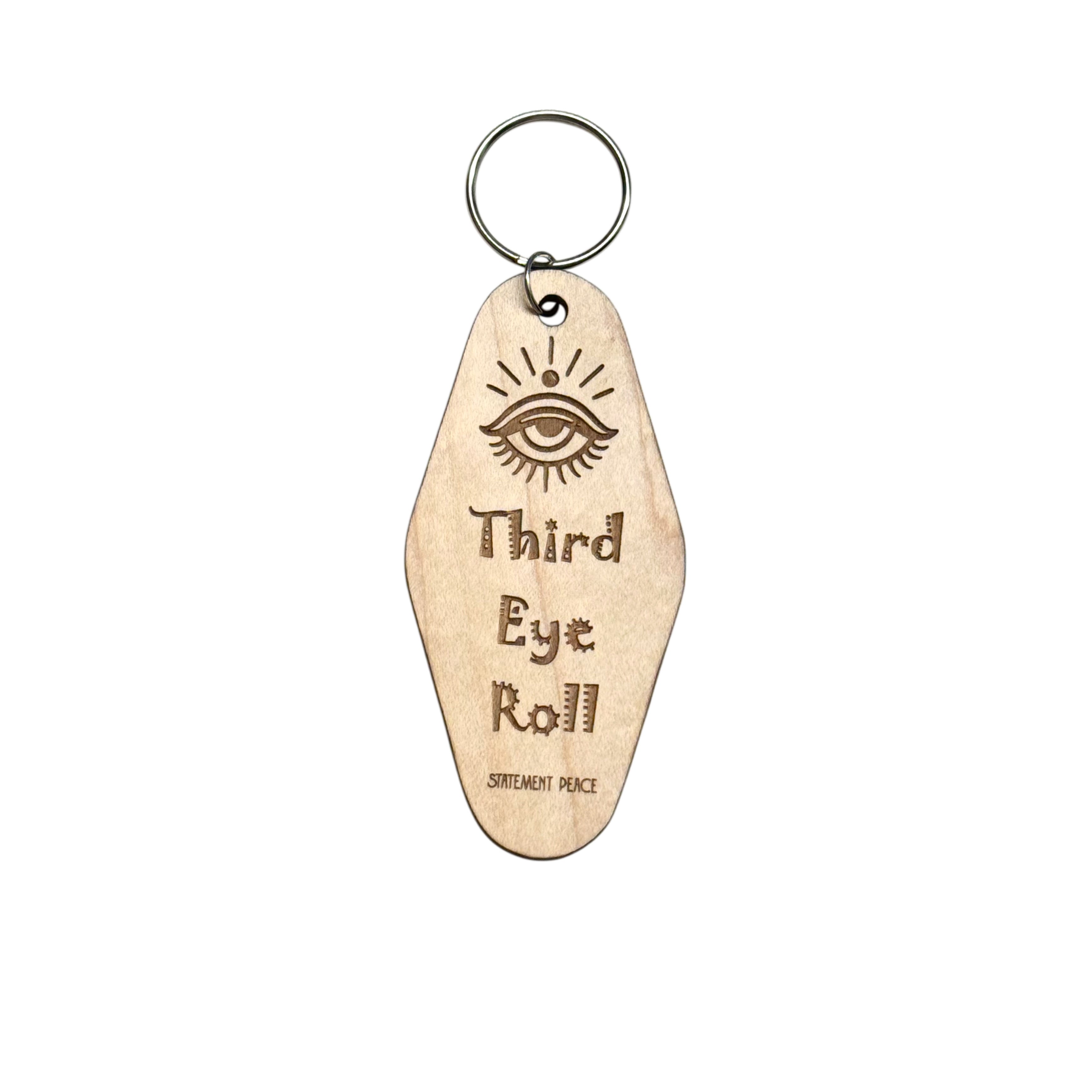 Third Eye Roll Keychain