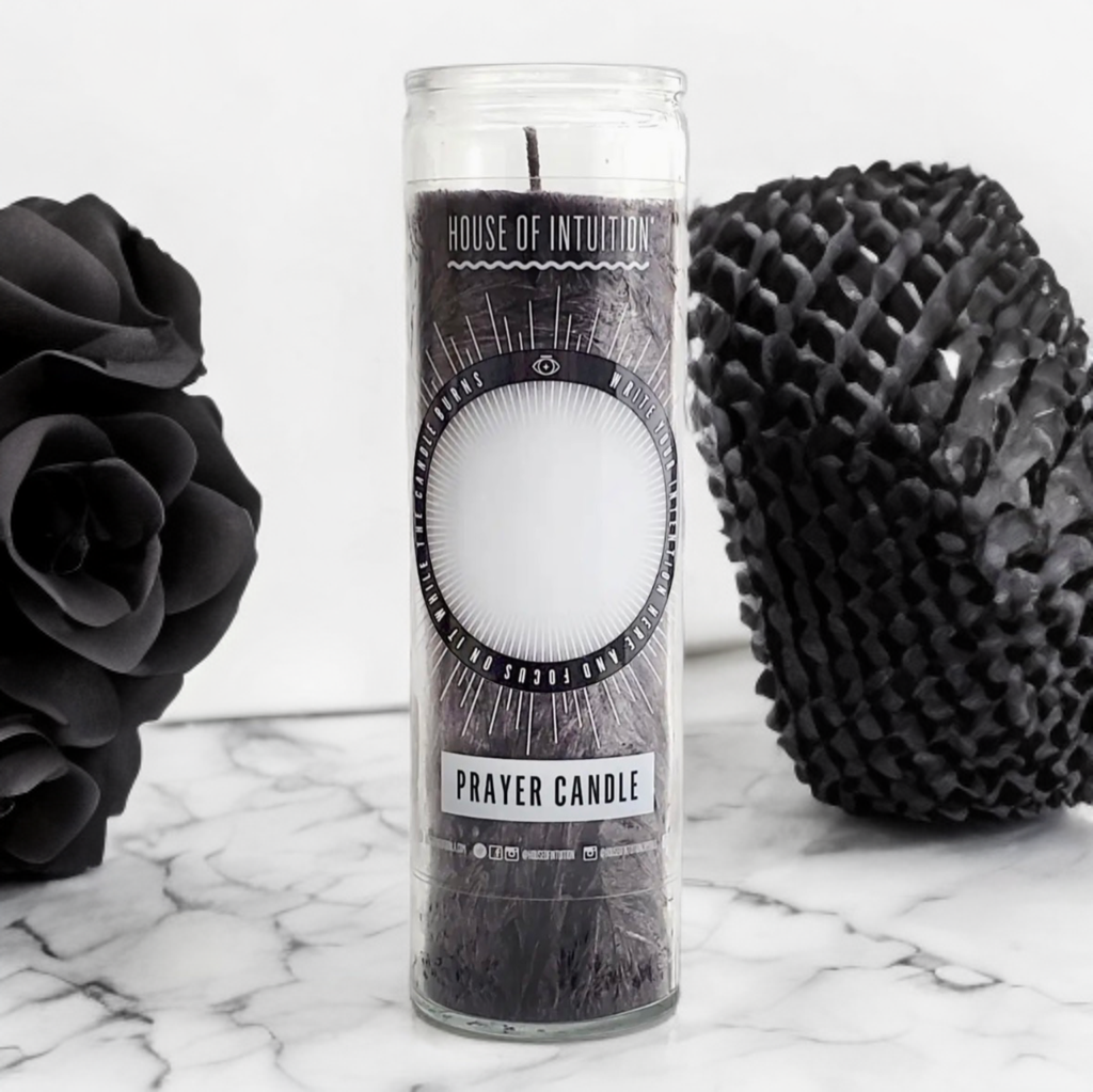 Black “Write-Your-Own-Prayer” Candle