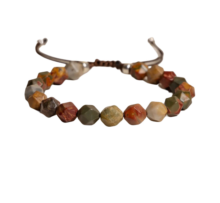 Red Creek Jasper Men’s Bracelet