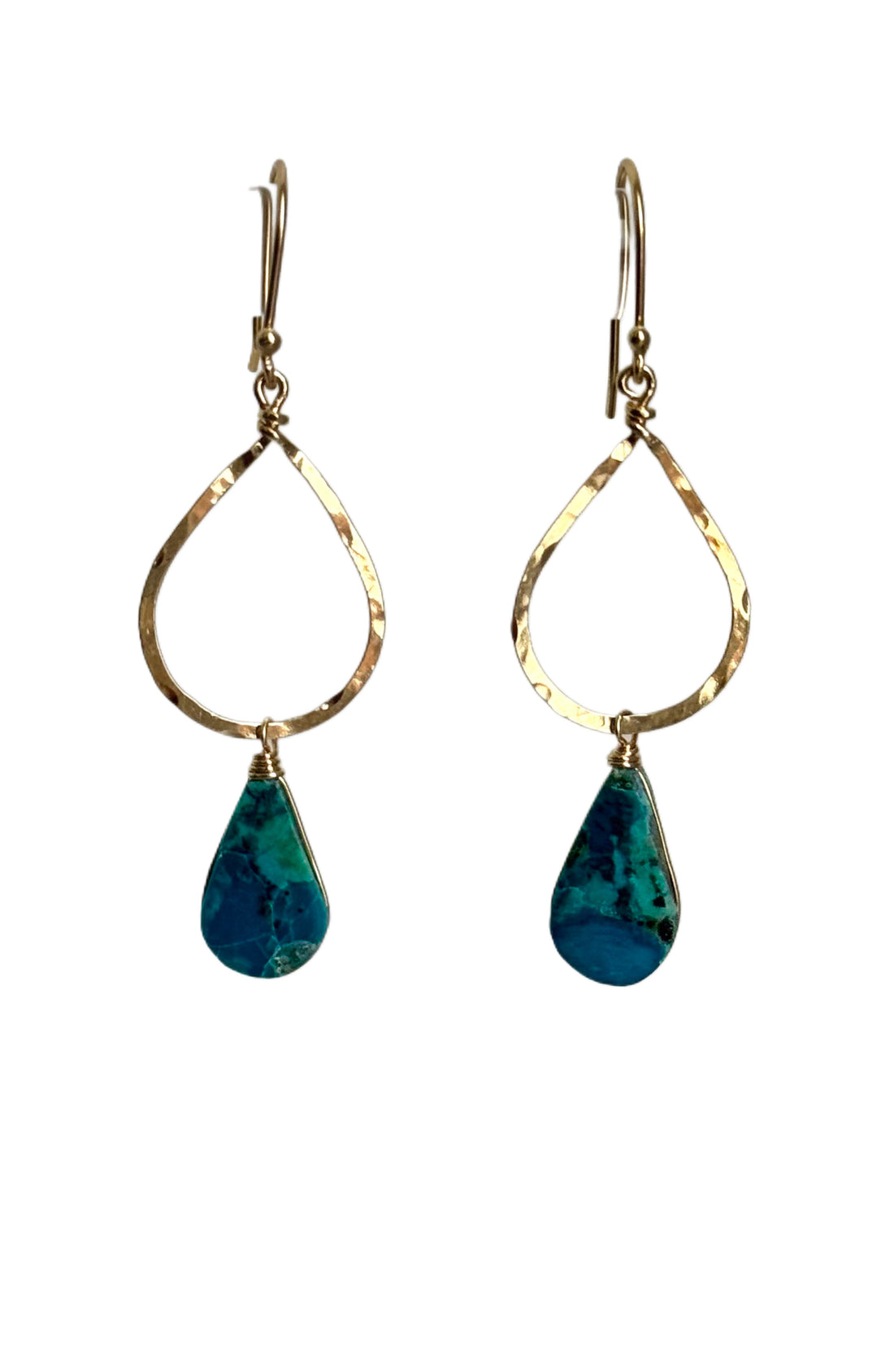 Golden Ages Teardrop Gold Earrings