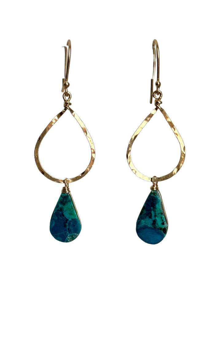 Golden Ages Teardrop Gold Earrings