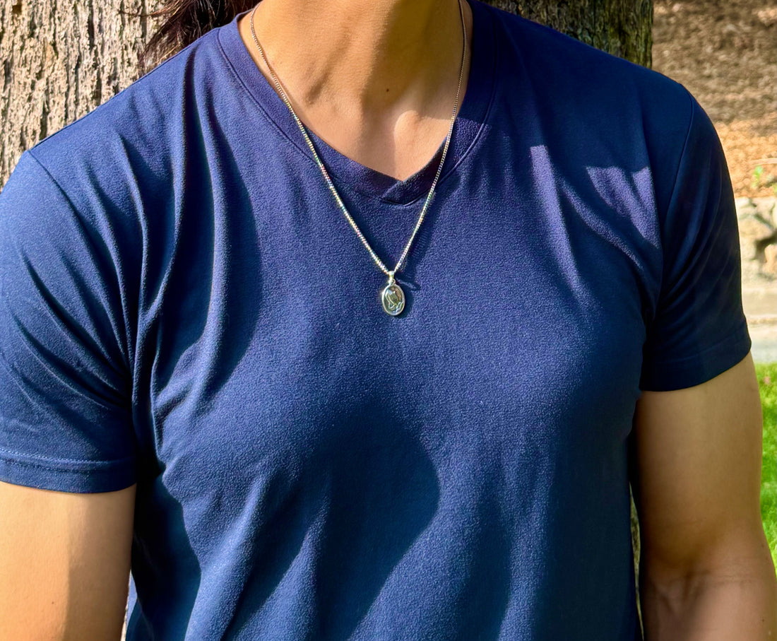 Hands in Prayer Necklace