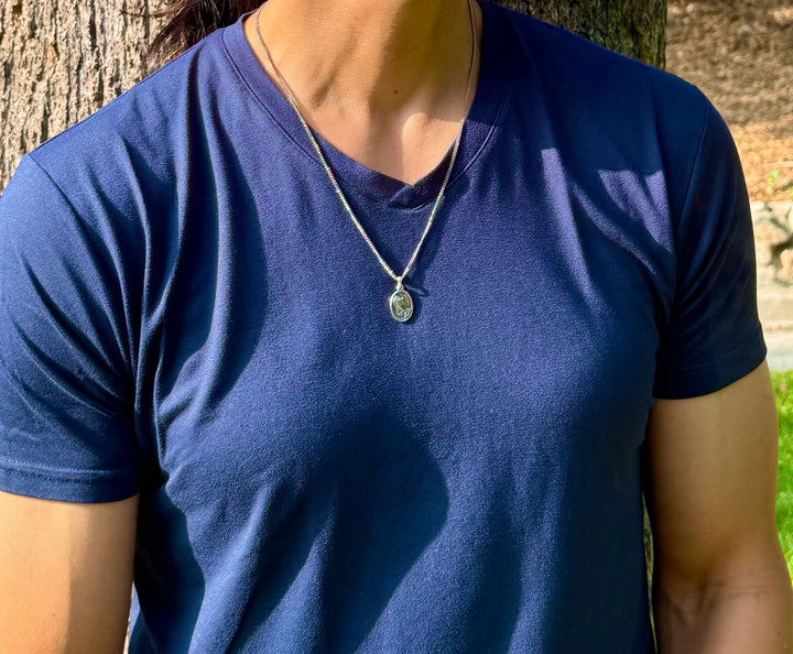 Hands in Prayer Necklace