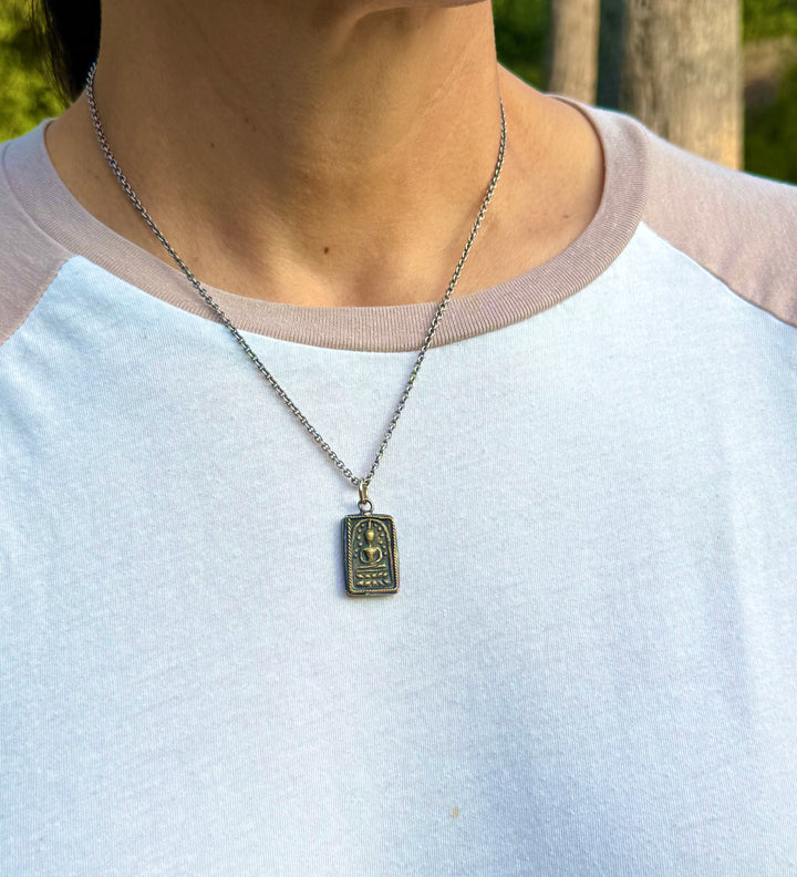 Meditating Buddha Necklace
