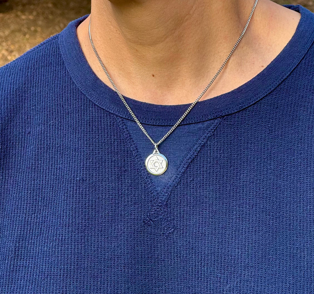 Sterling Silver Star of David Necklace