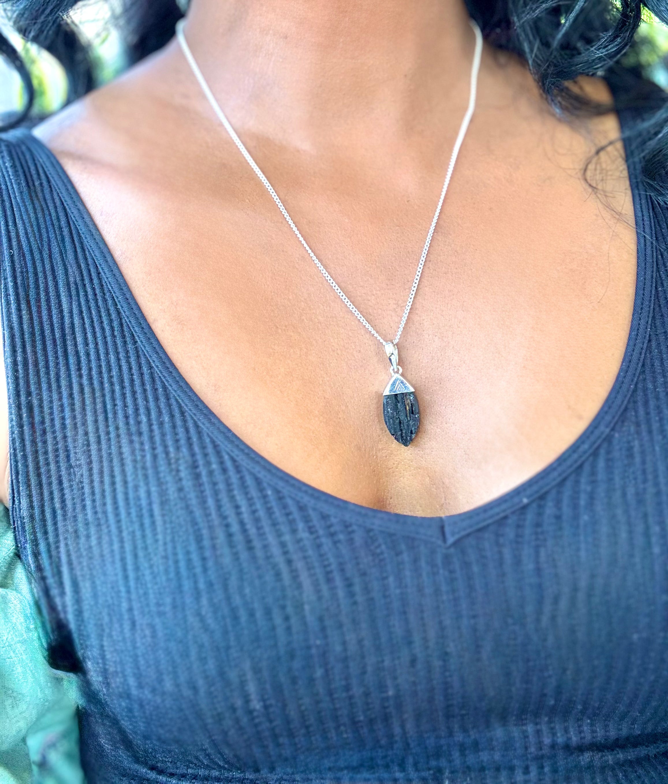 Black Tourmaline Awakening Necklace