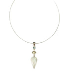 Moonstone Citrine & Blue Topaz Pendant Necklace
