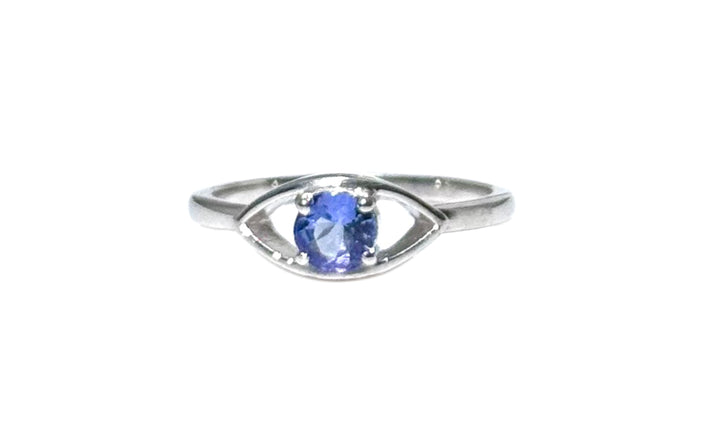 Tanzanite Eye Ring