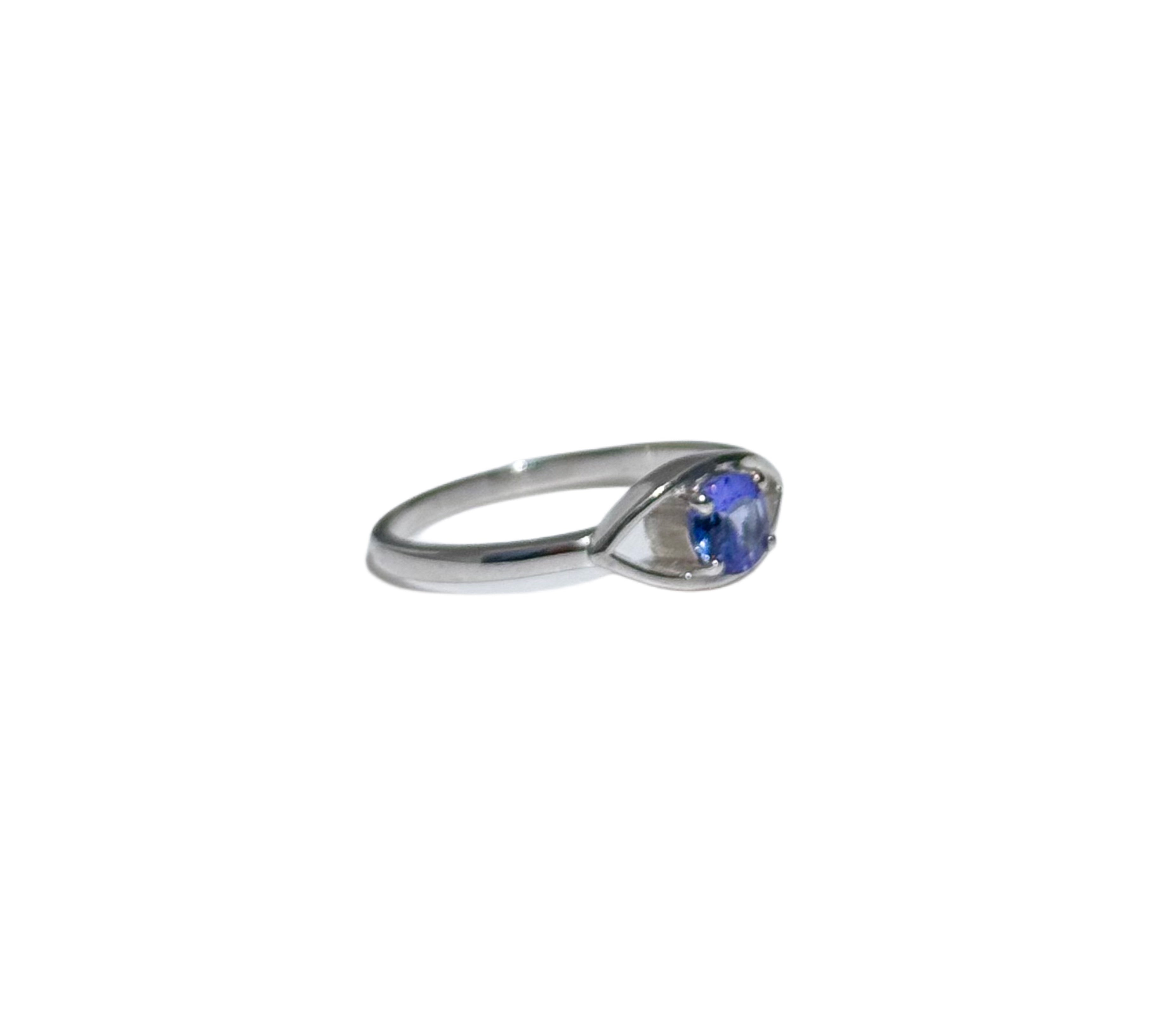 Tanzanite Eye Ring